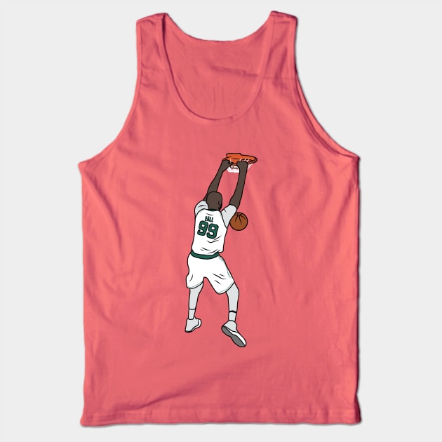 Tacko Fall Dunk Tank Top by rattraptees